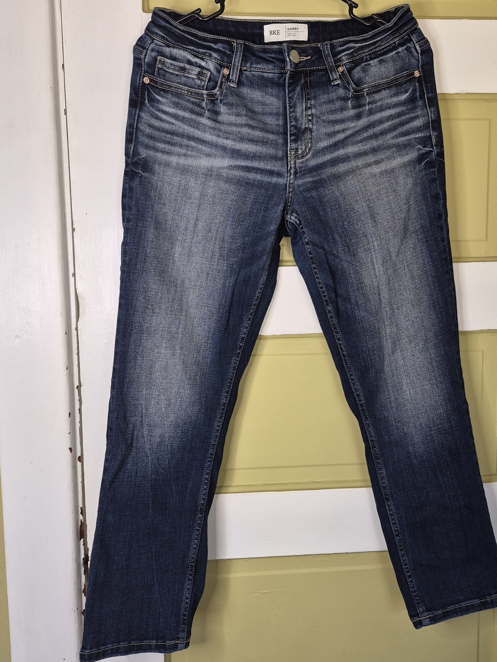 BKE Gabby Curvy Fit High-Rise Dark Wash Women's Jeans